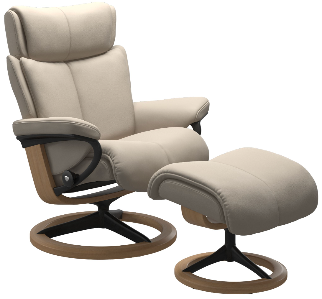 Ekornes Stressless Magic Small Signature Recliner *Quick Ship