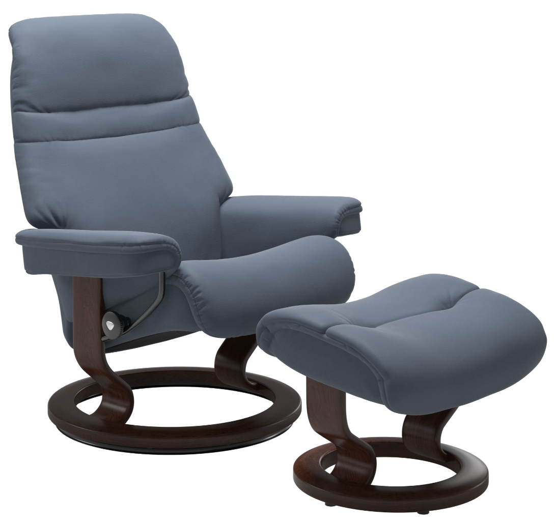 Ekornes Stressless Sunrise Small Classic New Sit Recliner with