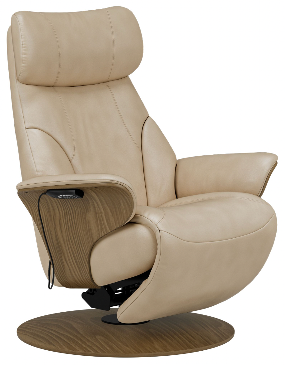 Ekornes Stressless Adam Medium Power Wood Recliner *Quick Ship*