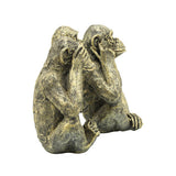 SageBrook Home 14393 Monkey Sculptures