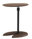 Ekornes Stressless Ellipse Table with Adjustable Height in Walnut Wood