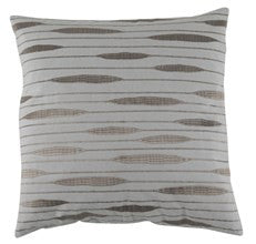 Actona Ekin Beige Silver Cotton Decorative Pillow