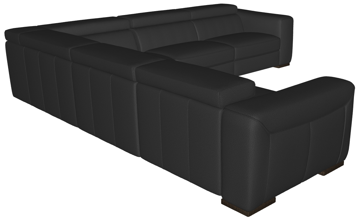 Natuzzi B790 Forza Power Reclining Sectional
