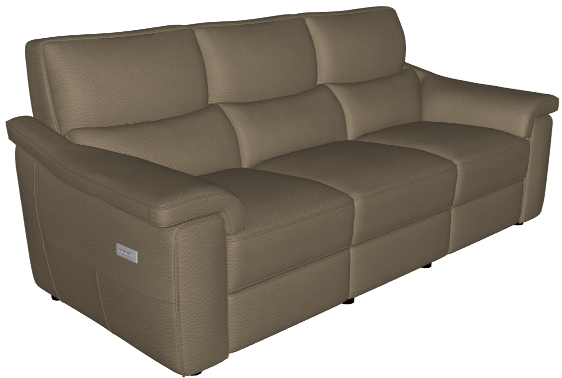 Natuzzi Italia 3062 Rock Power Reclining Sofa