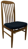 Sun Cabinet BL10 Dining Chair  Teak; Black Fabric Penfold 38