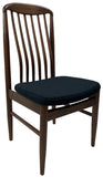 Sun Cabinet BL10 Dining Chair in American Walnut; Black Fabric Penfold 38