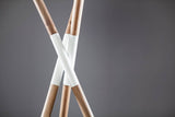 Artisan Bosnia Shift Contemporary Floor Lamp White Oak