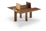 Skovby SM 22 Natural Walnut Dining Table with Leaves