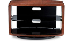 BDI Furniture Valera 9723 Espresso Smoked Glass TV Stand Media Storage Unit