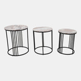 SageBrook Home 22945 Large Round End Table