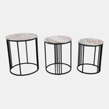 SageBrook Home 22945 Medium Round End Table