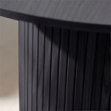 Unique Furniture Nola 4620 Black Oak Dining Table