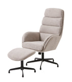 Unique Furniture Sifton 4801 Taupe Recliner & Ottoman