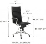Eurostyle Dirk 50008 High Back Office Chair