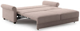Luonto Casey Queen Loveseat Sleeper In Yedi Light Plum Fabric *Quick Ship*