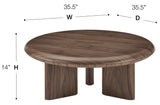 Eurostyle Albert 90966 Round Coffee Table