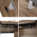 BDI Linq 6821 Executive Desk *Quick Ship*