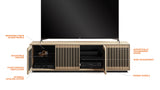 BDI Profile 8479 Media + Storage Console *Quick Ship*
