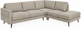 Natuzzi Destrezza C092 Sectional In Fabric
