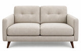 MaxDivani Amos Fabric Loveseat