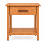 Evermont Solid Cherry 1 Drawer Nightstand