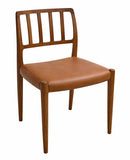 J.L. Moller 83 Dining Chair In Leather