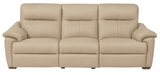 Natuzzi C063 Potenza 3 Seat Power Recliner Sofa