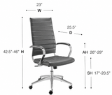 Eurostyle Axel 50020 High Back Office Chair