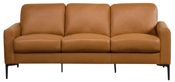 Luxury Leather Condo Sofa