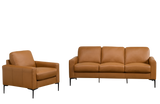 Luxury Leather Condo Armchair