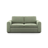 Luonto Cove Queen Sleeper Loveseat In Yedi Light Pea Green Fabric *Quick Ship*