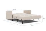 Innovation Living Cubed Full Size Sleeper With Arms Sofa *Quick Ship*