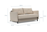 Innovation Living Cubed Full Size Sleeper With Arms Sofa *Quick Ship*