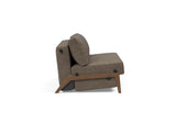 Innovation Living Cubed Full Size Dark Wood Legs Sleeper Sofa *Quick Ship*