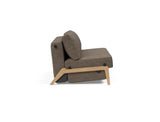 Innovation Living Cubed Full Size Lacquered Oak Legs Sleeper Sofa *Quick Ship*