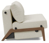 Innovation Living Cubed Full Size Dark Wood Legs Sleeper Sofa *Quick Ship*