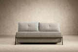 Innovation Living Cubed Queen Size Chrome Legs Sleeper Sofa *Quick Ship*