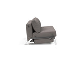 Innovation Living Cubed Queen Size Chrome Legs Sleeper Sofa *Quick Ship*