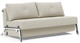 Innovation Living Cubed Queen Size Chrome Legs Sleeper Sofa *Quick Ship*