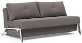 Innovation Living Cubed Queen Size Chrome Legs Sleeper Sofa *Quick Ship*