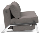 Innovation Living Cubed Queen Size Chrome Legs Sleeper Sofa *Quick Ship*