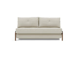 Innovation Living Cubed Queen Size Dark Wood Legs Sleeper Sofa *Quick Ship*
