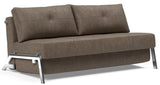 Innovation Living Cubed Queen Size Chrome Legs Sleeper Sofa *Quick Ship*