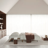 Innovation Living Cubed Queen Size Dark Wood Legs Sleeper Sofa *Quick Ship*