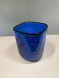 Nemtoi Glass Art Square-Top Vase 40420