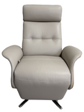 IMG 5100 Manual Recliner with Attached Ottoman