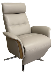 IMG 5100 Manual Recliner with Attached Ottoman