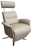 IMG 5100 Manual Recliner with Attached Ottoman