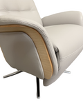 IMG 5100 Manual Recliner with Attached Ottoman