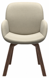 Ekornes Stressless Bay Low Back D200 Dining Chair With Arms *Quick Ship*